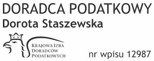 Dorota Staszewska - Doradca Podatkowy
